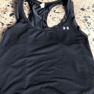 A black running top